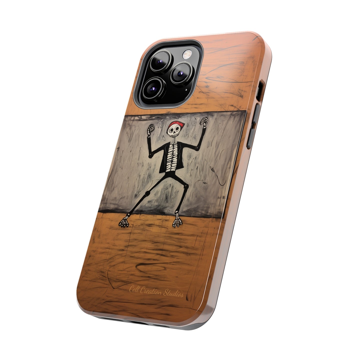 "Dance of the Skeletal Muse" -Tough iPhone Cases