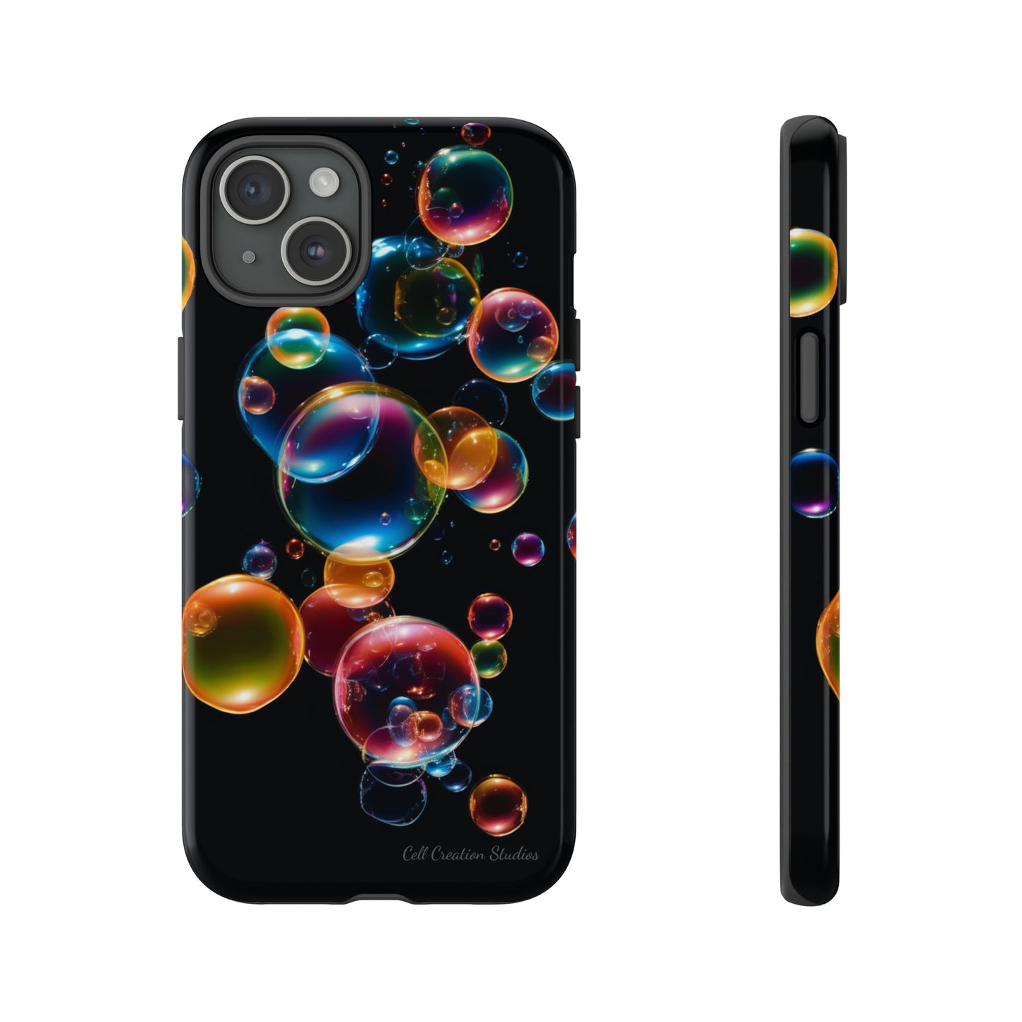 Elevate Your Phone's Aesthetic with our "BubbleBurst" Cell Phone Case -Tough Cases