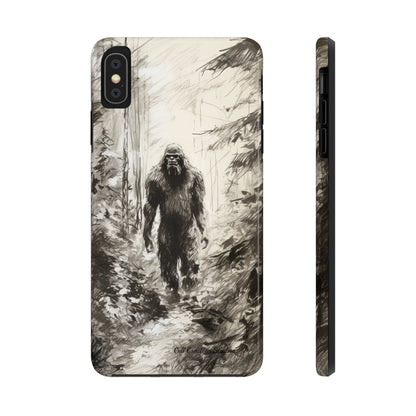 "Bigfoot in the Wilderness" Cell Phone Case – Encounter Bigfoot's Mystery -Tough Phone Cases