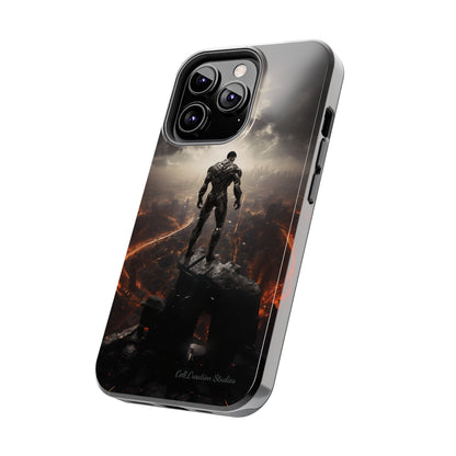 Introducing the "Cyber Guardian" Cell Phone Case – Embrace Futuristic Heroism -Tough Phone Cases