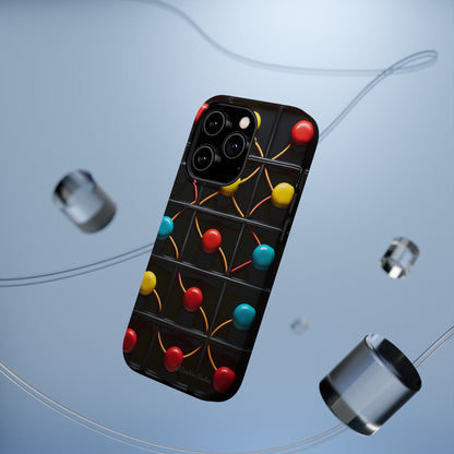 "Vibrant Spheres Fusion" -MagSafe Tough Phone Cases