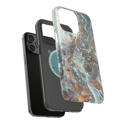 "3D Liquid Splash" -MagSafe Tough iPhone Cases