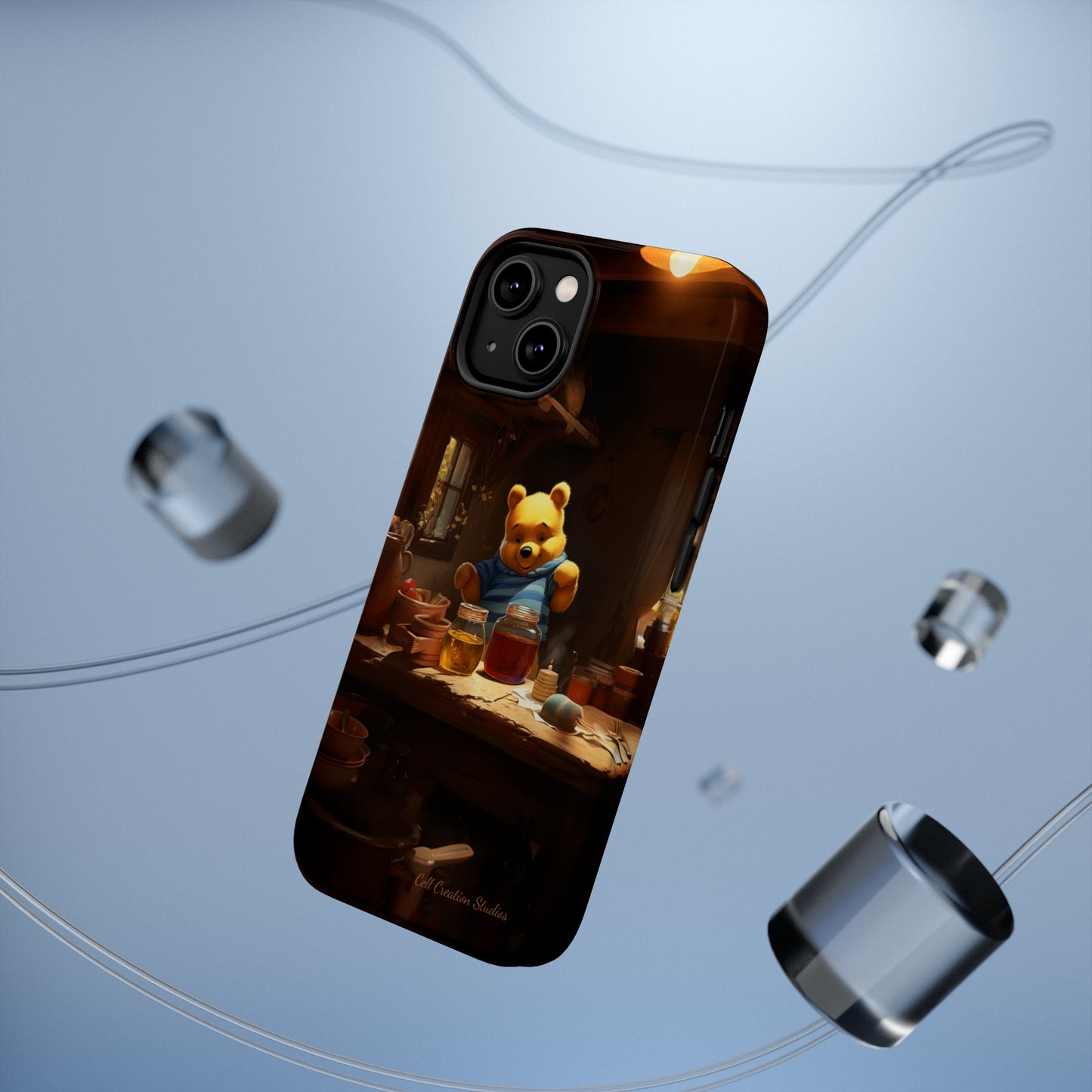 Introducing the "Winnie-The-Pooh's Honey Haven" Cell Phone Case – A Sweet Nostalgic Delight -MagSafe Tough Cases