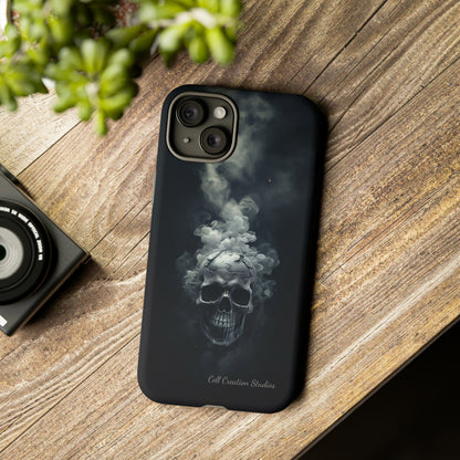 "Ethereal Skull Noir" -Tough iPhone Cases