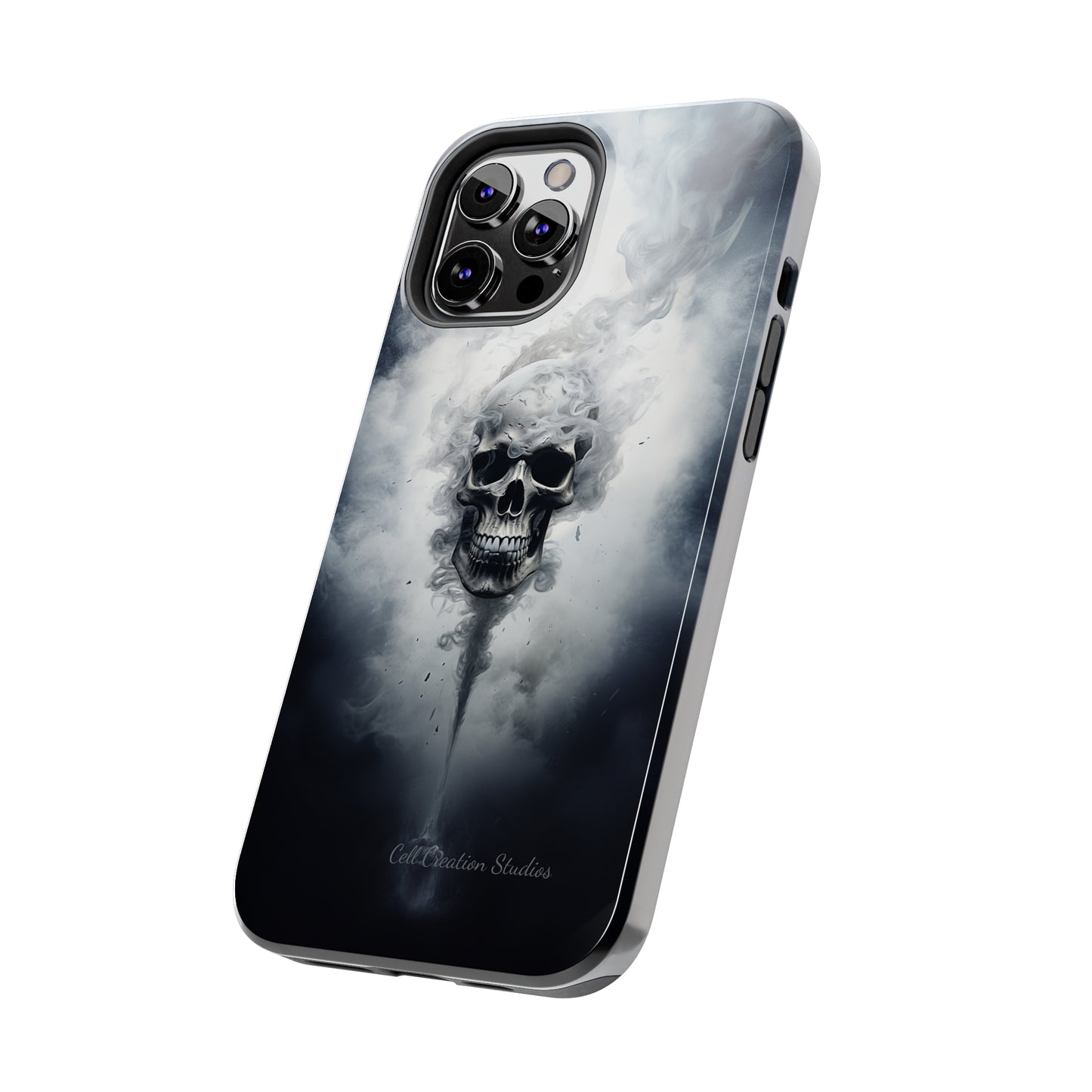 "Mystic Smoke Skull" -Tough iPhone Cases