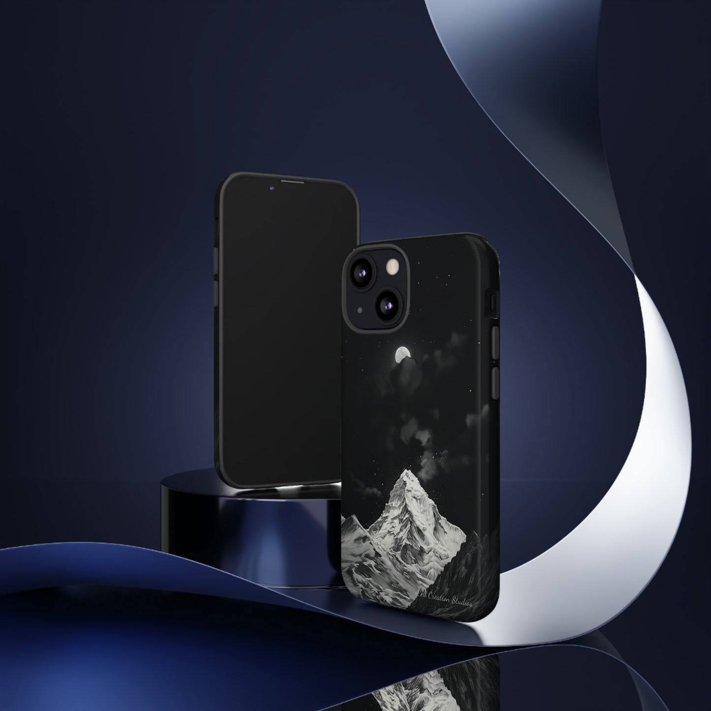 "Moonlit Everest" Phone Case -Tough Cases