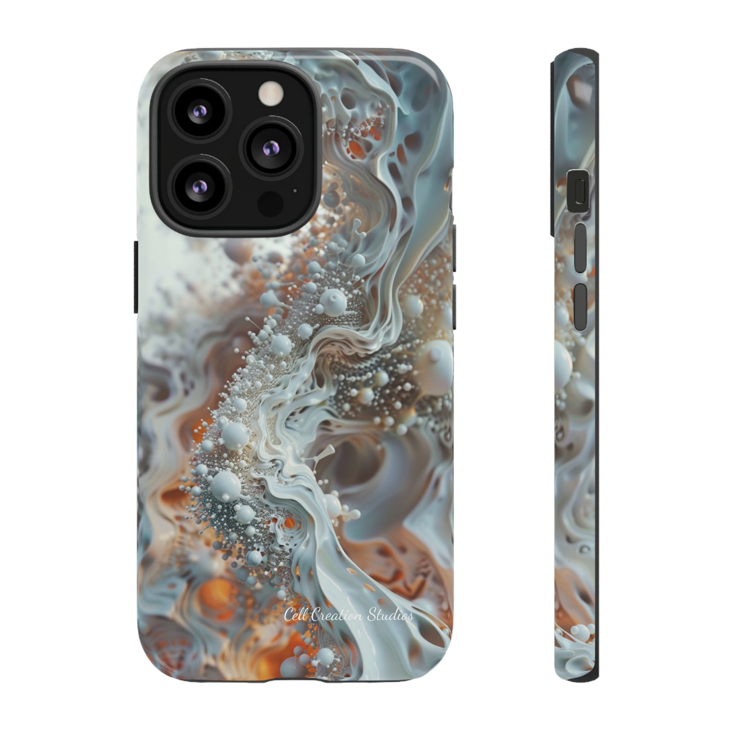 "3D Liquid Splash" -Tough iPhone Cases