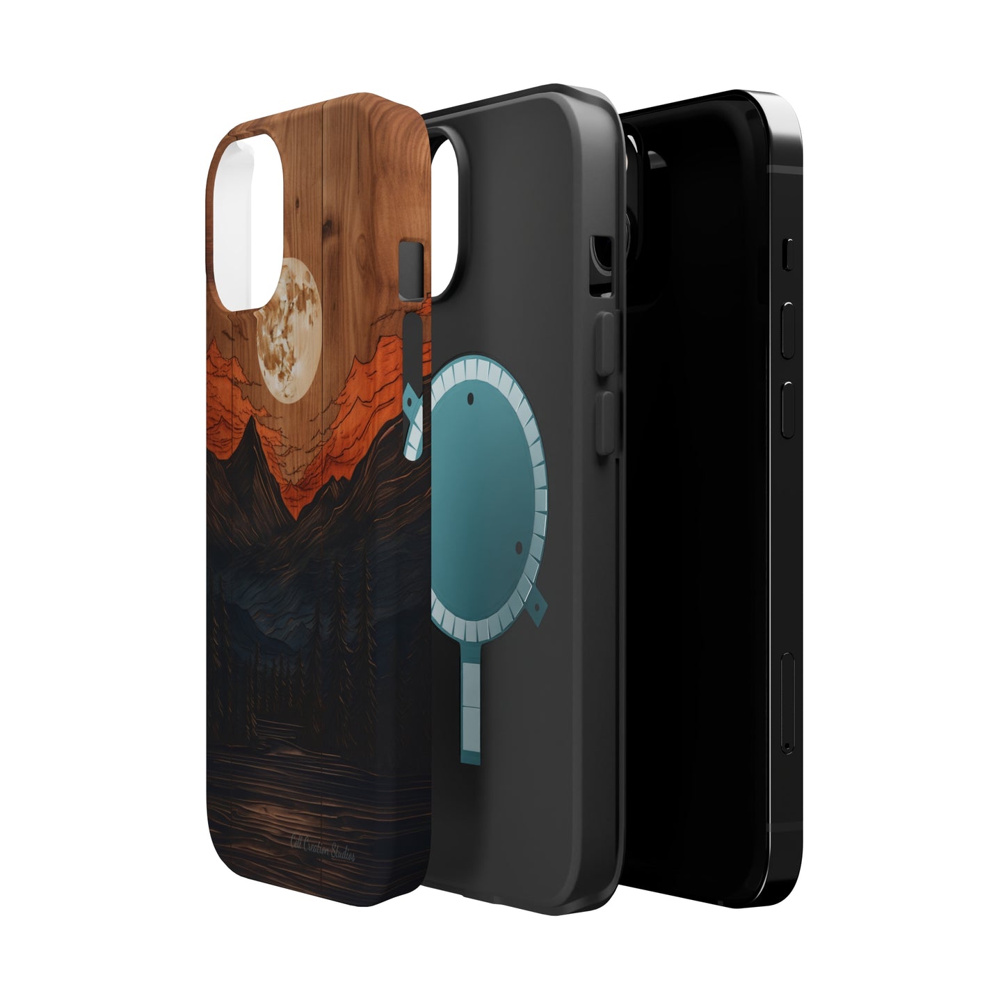 "Elevate Your Style with the Mountain Moonlight Phone Case" -MagSafe Tough Cases