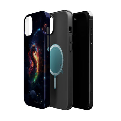 "Cosmic Dragon Unleashed" -MagSafe Tough iPhone Cases