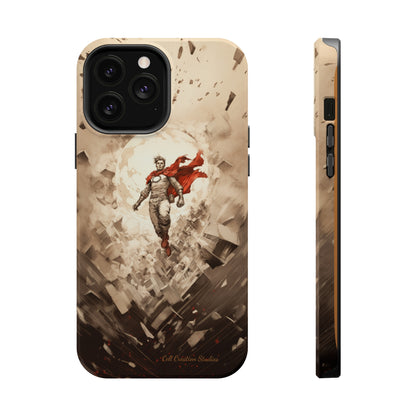 Introducing the "Heroic Guardian" Cell Phone Case – Unleash Your Inner Superhero with Captivating Design -MagSafe Tough Cases