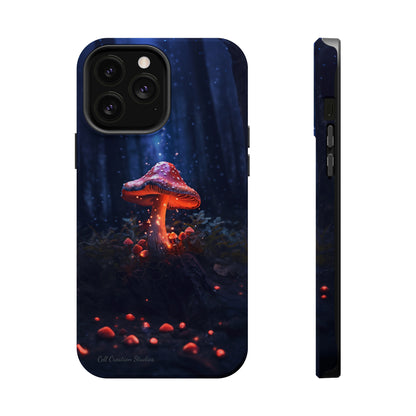 Introducing the "Enchanted Magic Mushroom" Cell Phone Case – Unveil the Mystical Realm -MagSafe Tough Cases