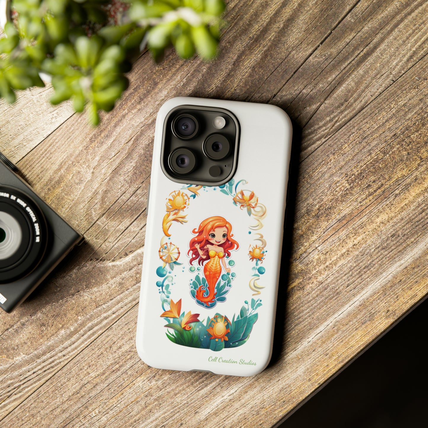 "Auburn Siren" -Tough iPhone Cases