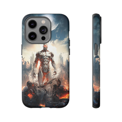 Introducing the "Cyber Guardian" Cell Phone Case – Embrace Futuristic Heroism -Tough Cases