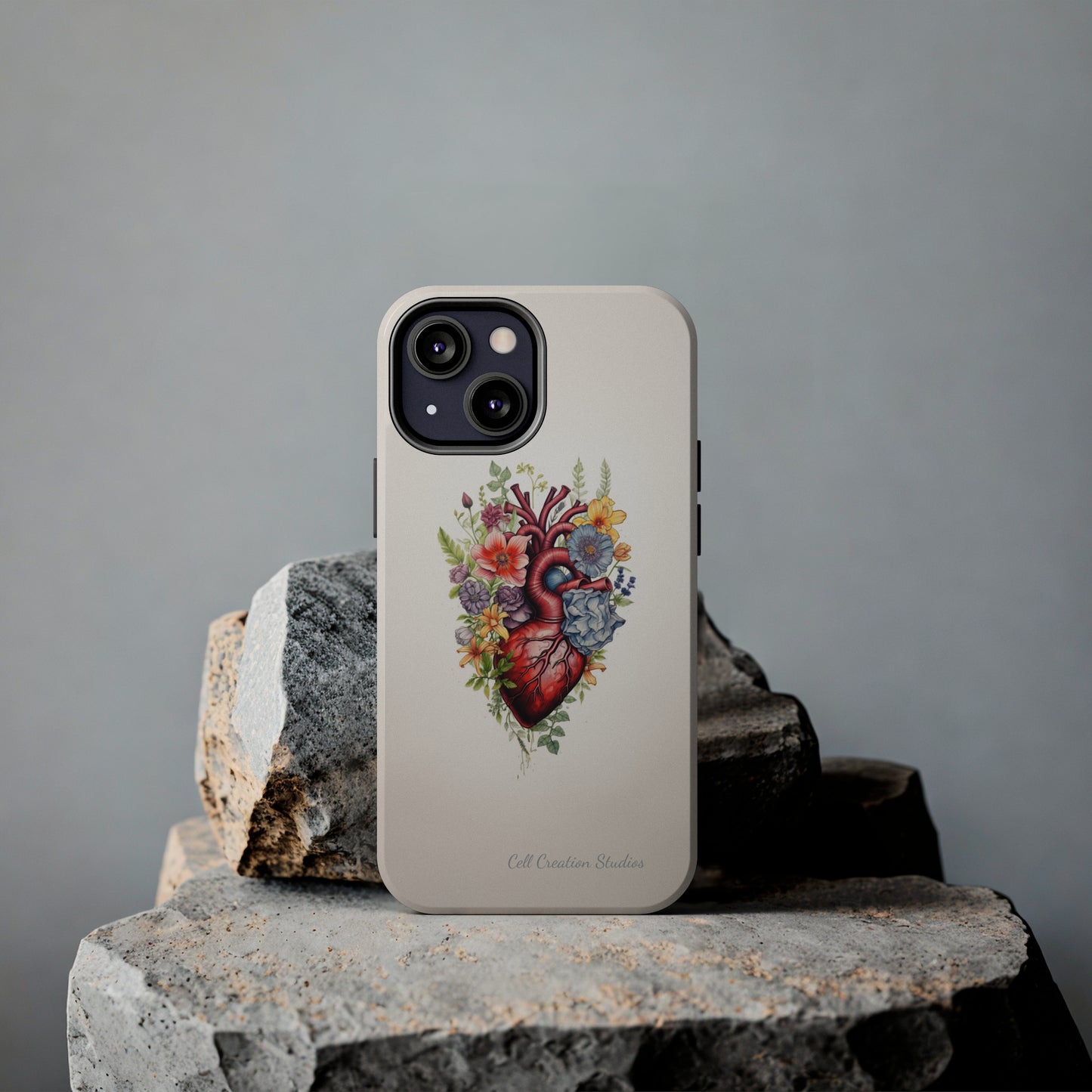 "Blooming Hearts" -Tough iPhone Cases