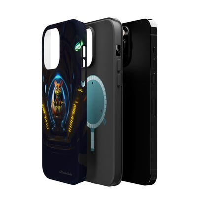 The "Galactic Explorer Alien Spaceship" Phone Case -MagSafe Tough Cases