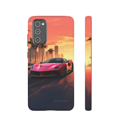 "Sunset Boulevard Ferrari Edition" -Tough Samsung Phone Cases