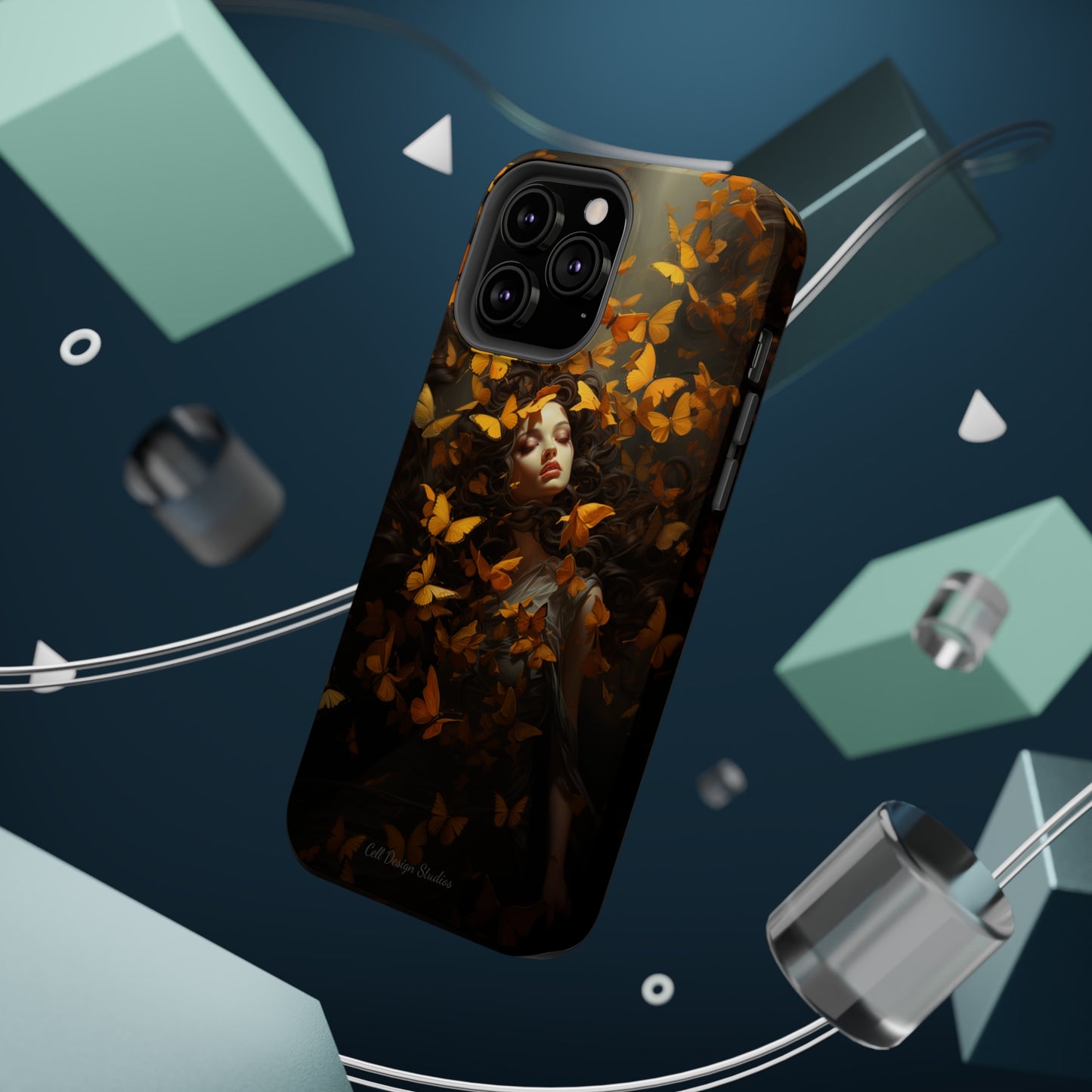 Introducing the "Butterfly Embrace" Cell Phone Case – A Fusion of Beauty and Grace -MagSafe Tough Cases