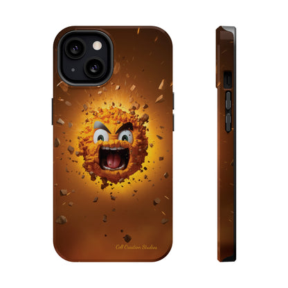 Introducing the "Emoji Explosion" Cell Phone Case – Express Yourself with a Bang -MagSafe Tough Cases