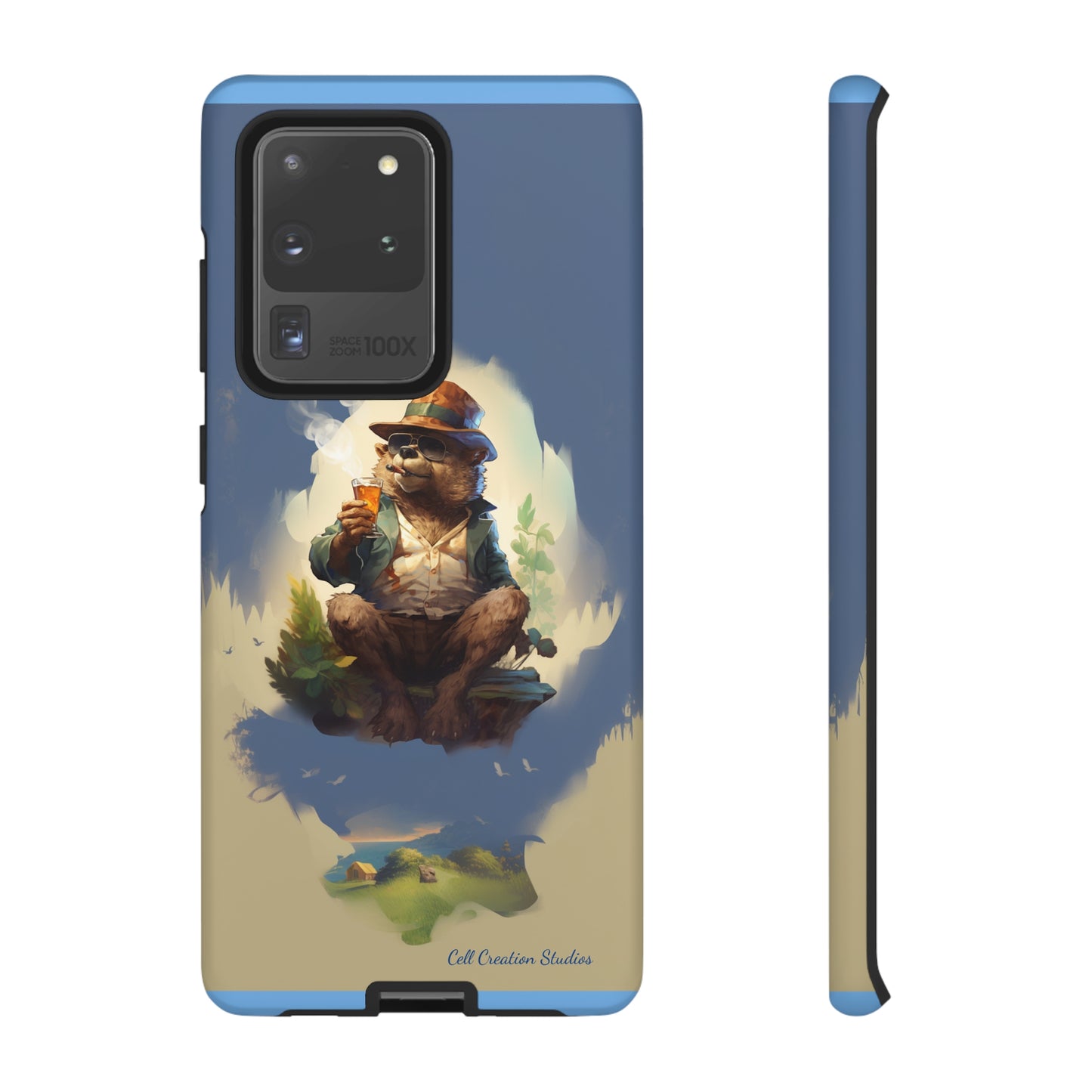 Introducing the "Bear's Homeward Bound" Cell Phone Case – Where Dreams of Home Come Alive -Tough Cases