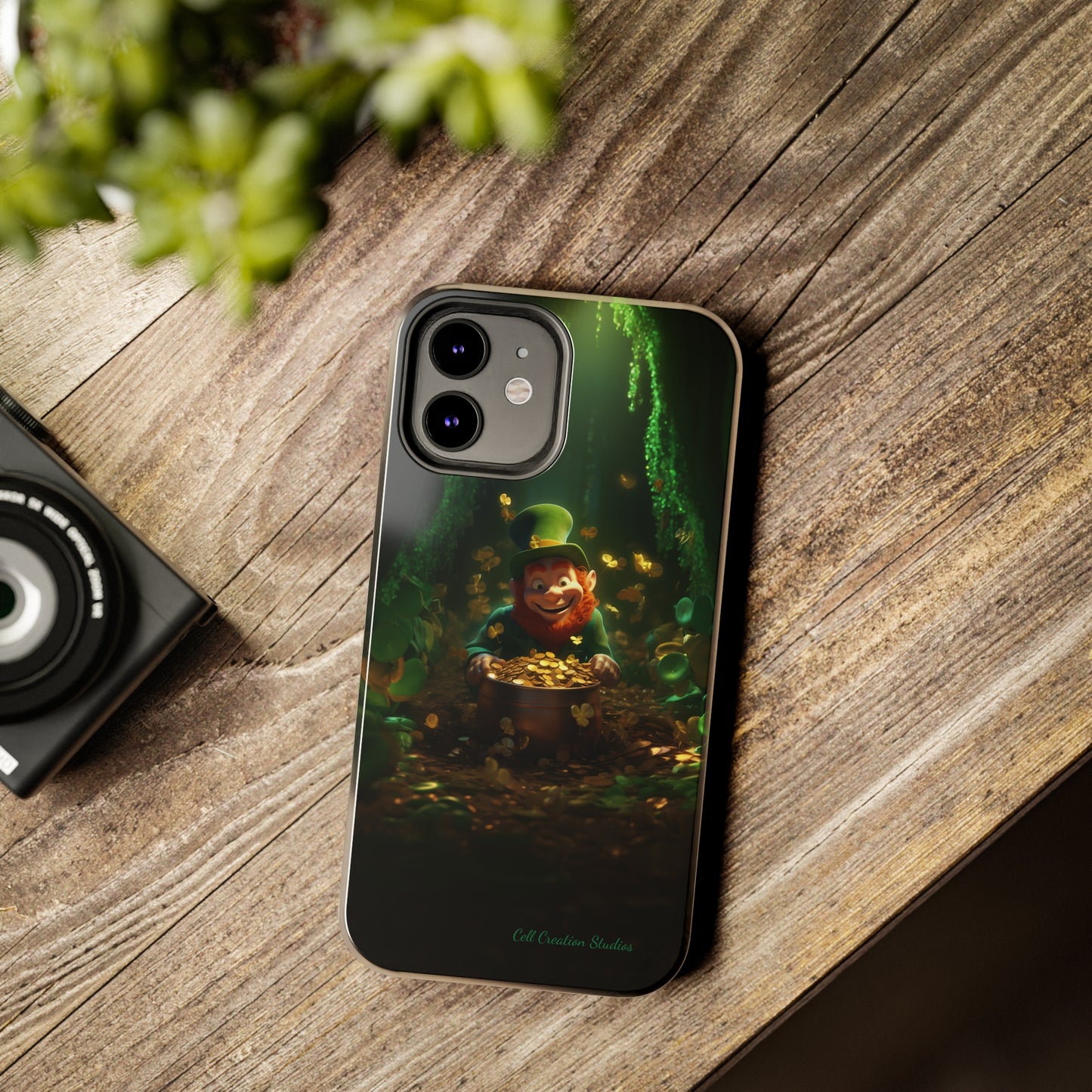 Introducing the "Leprechaun's Pot of Gold" Cell Phone Case – A Touch of Irish Charm -Tough Phone Cases