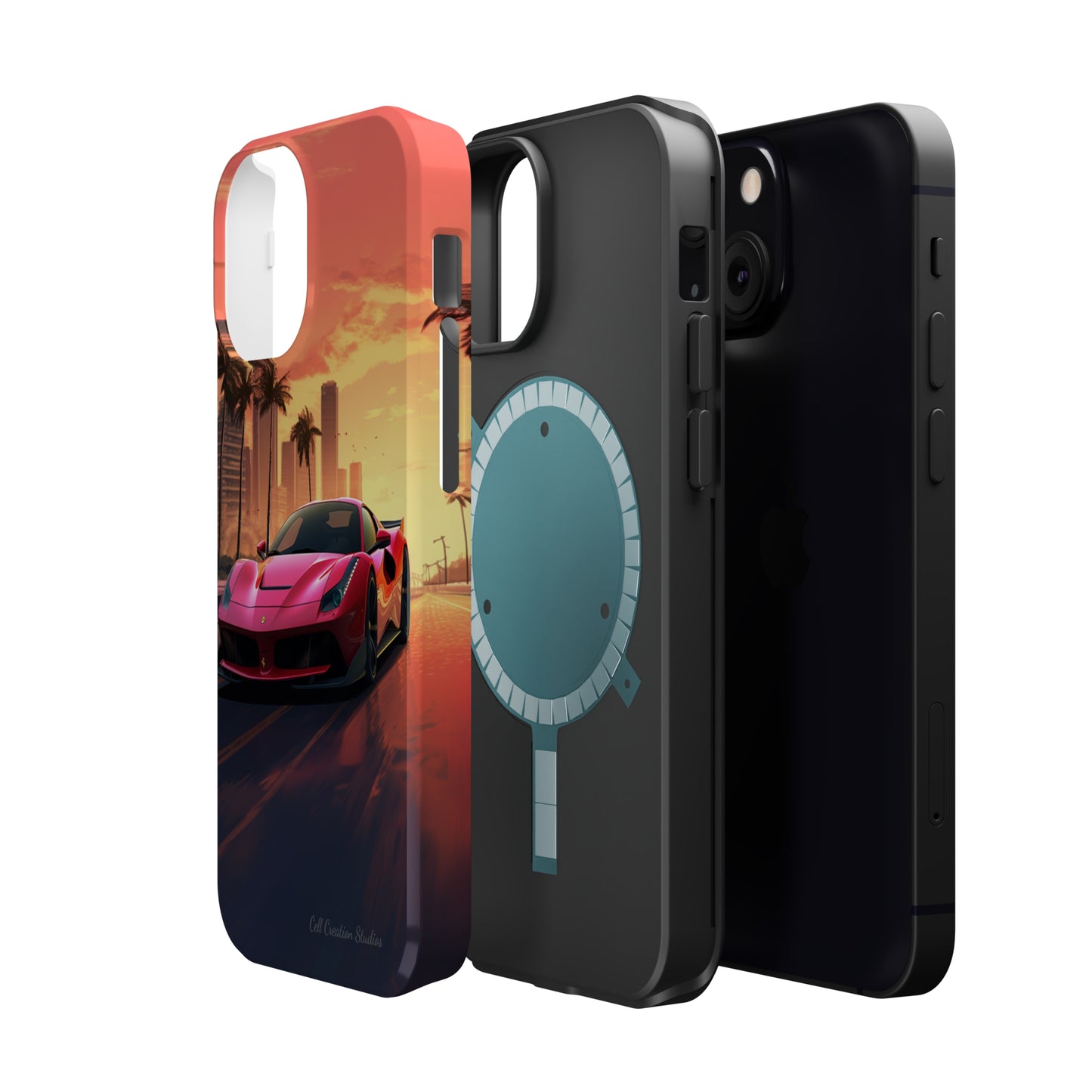 "Sunset Boulevard Ferrari Edition" -MagSafe Tough iPhone Cases