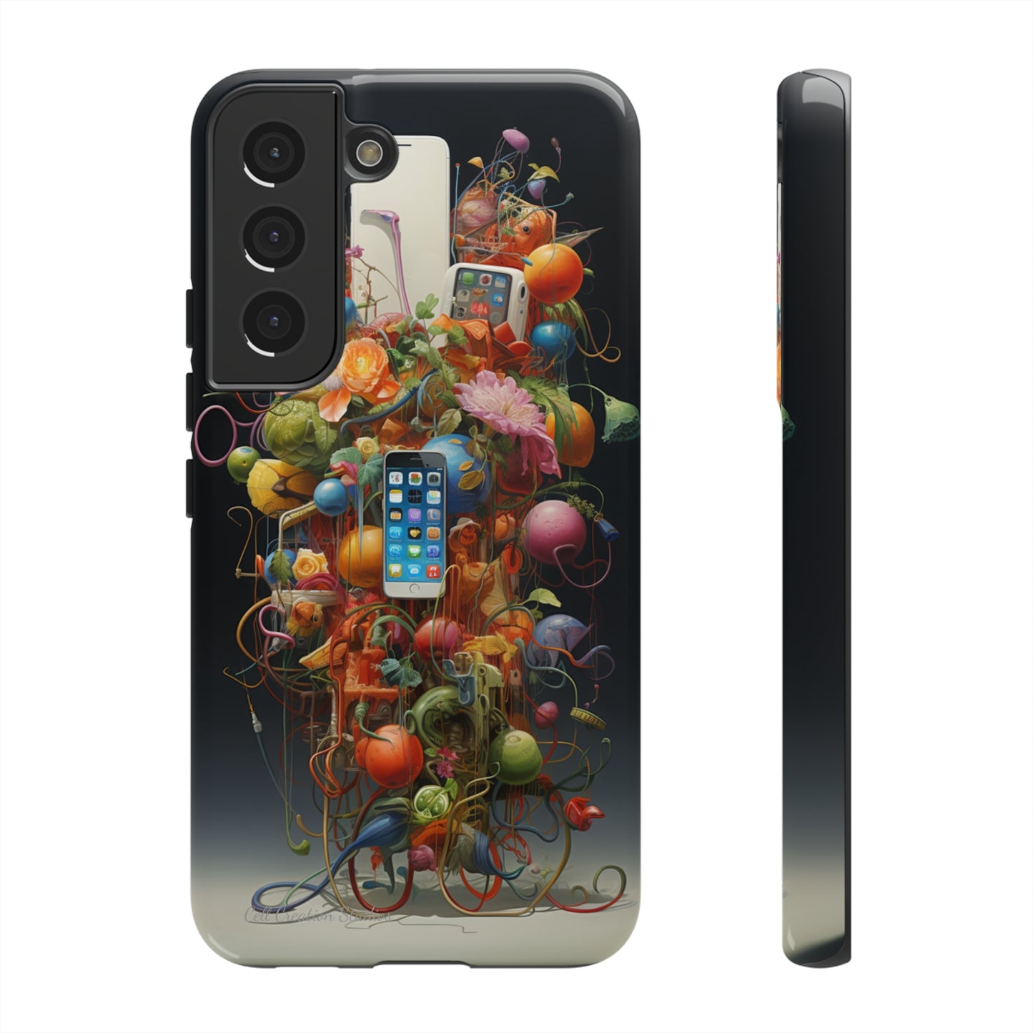 Introducing the "NatureFusion" Cell Phone Case – Where Technology Blossoms into Beauty!