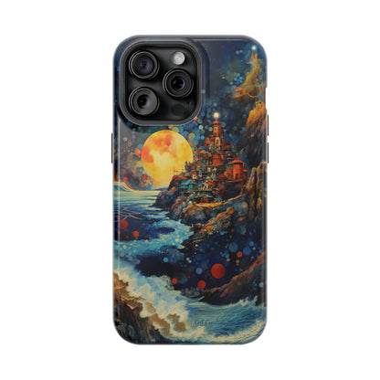 "Moonlit Coastal Vista" -MagSafe Tough iPhone Cases