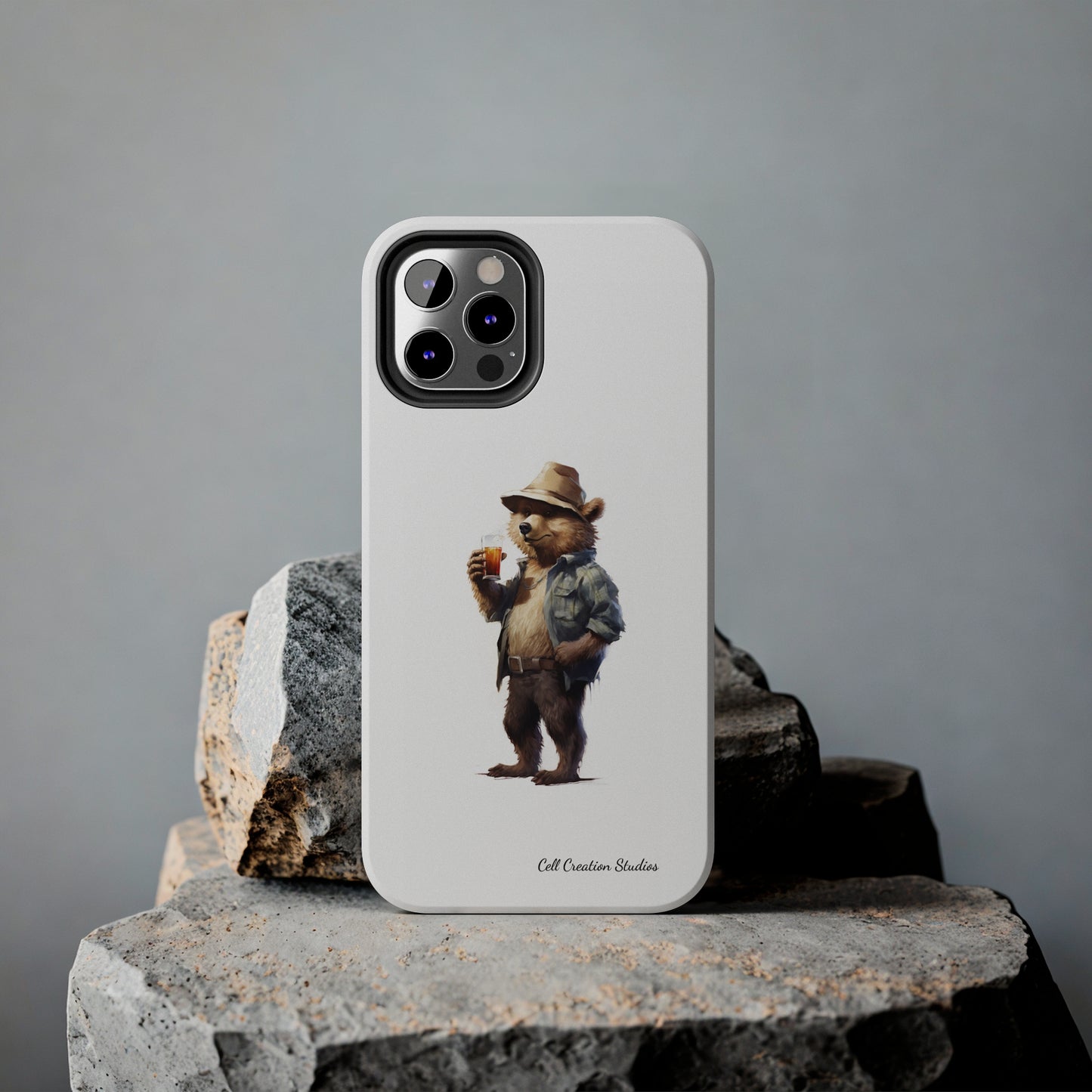 Introducing the "Bear Cheers" Cell Phone Case – The Fun Companion -Tough Phone Cases