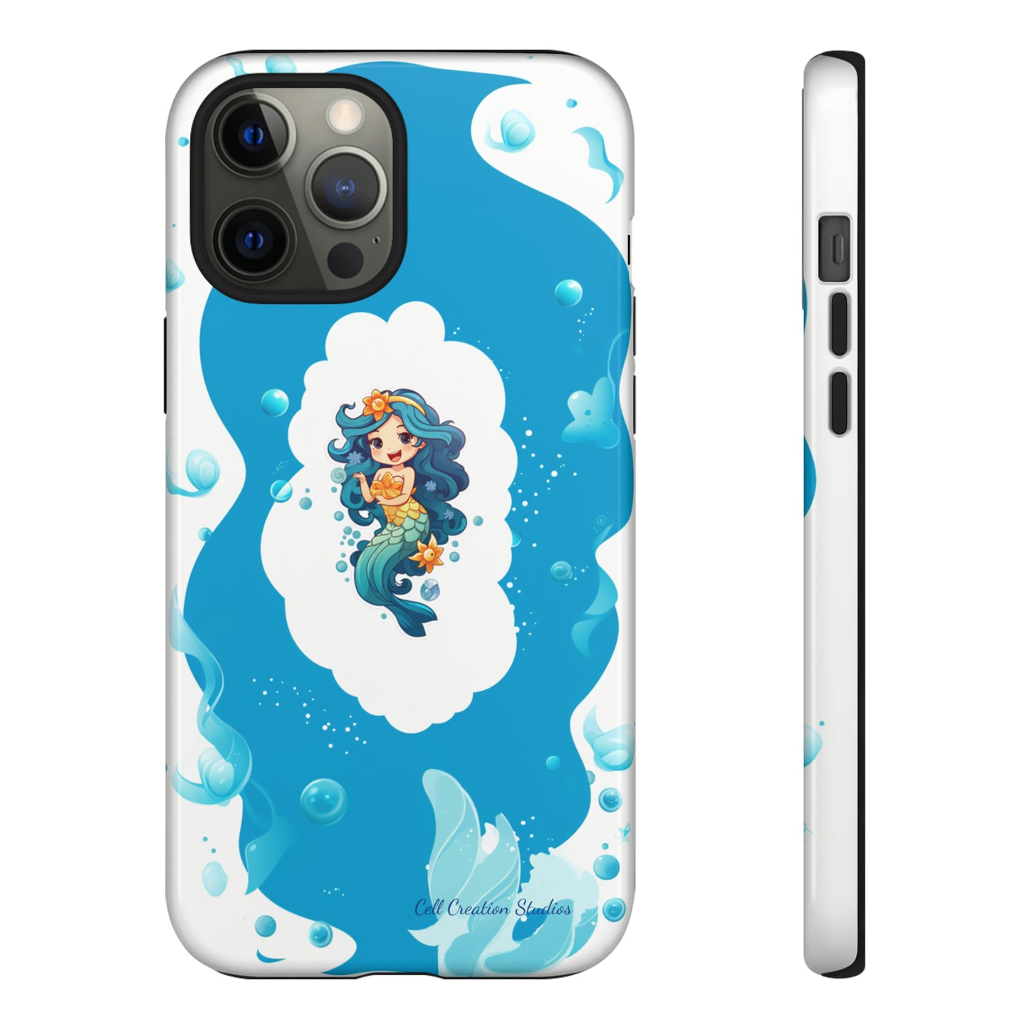 "Mermaid Elegance" -Tough iPhone Cases