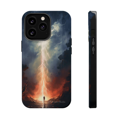 Introducing the "Thunderstrike" Cell Phone Case – Feel the Pulse of the Storm -MagSafe Tough Cases