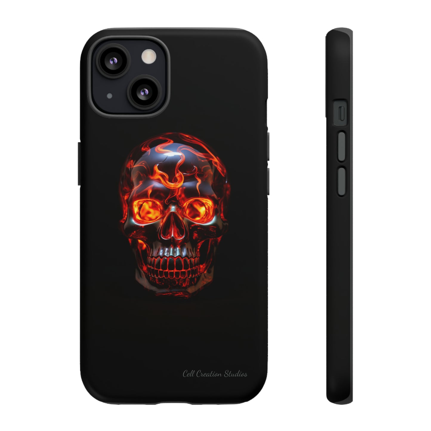 "Inferno Cranium" Phone Case -Tough Cases