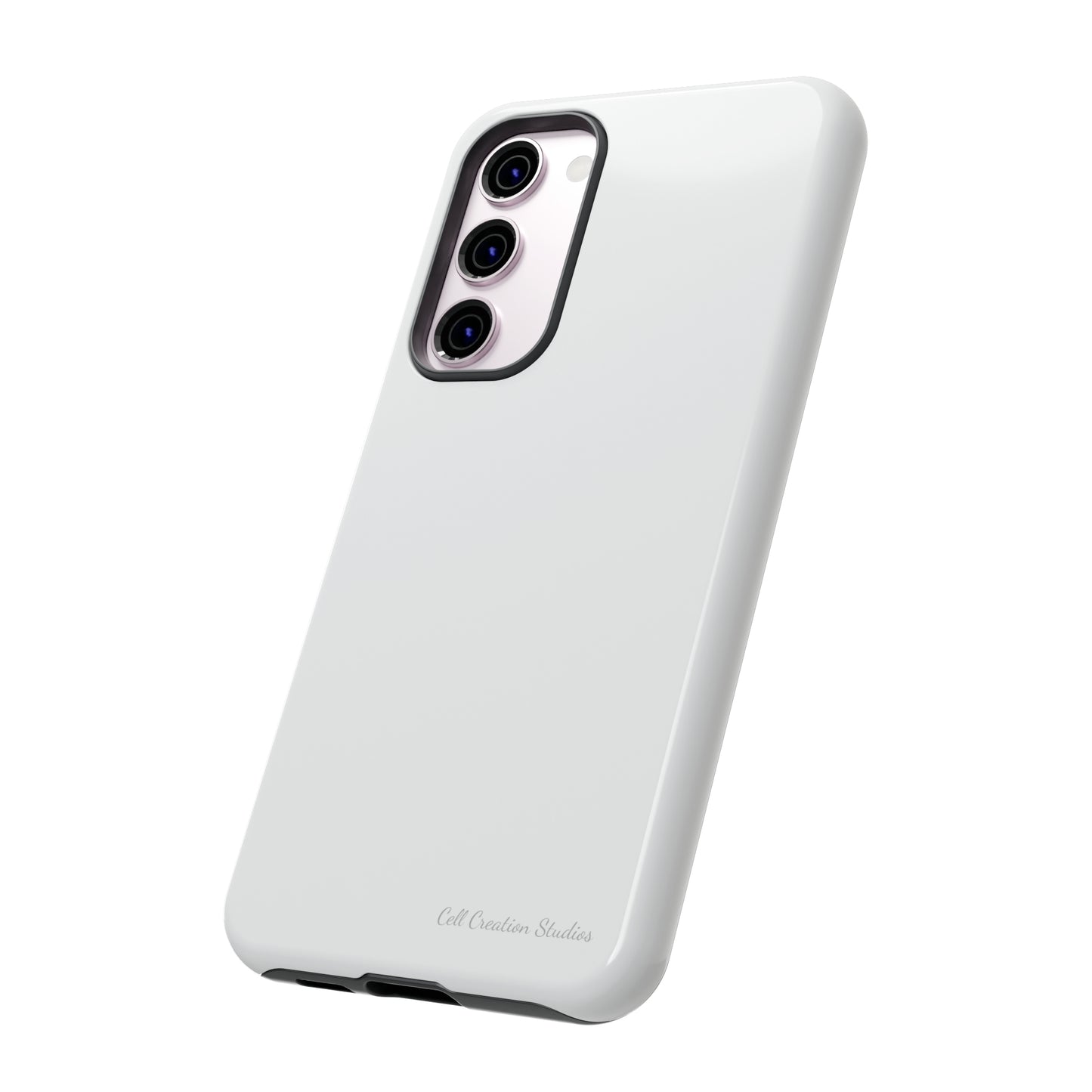 "Pure Elegance White" -Tough Samsung Phone Cases