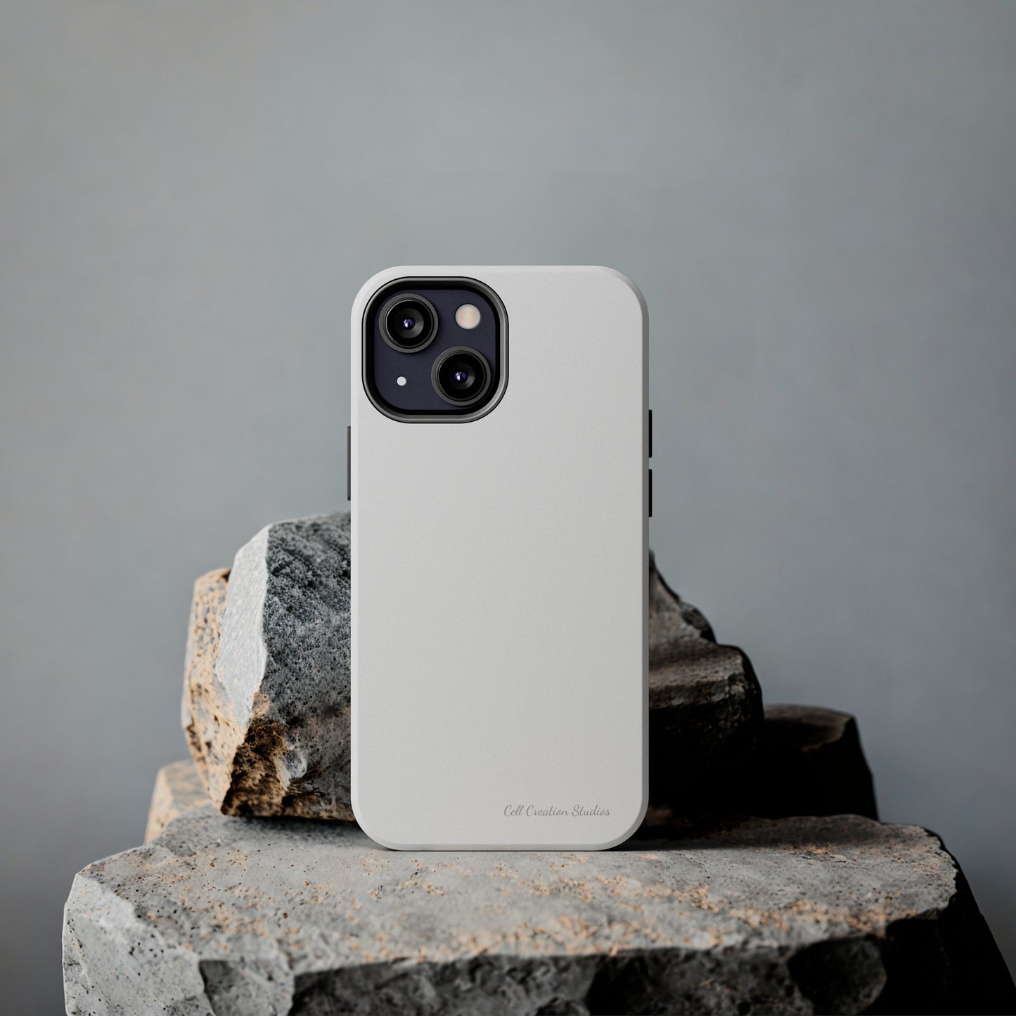 "Pure Elegance White" -Tough iPhone Cases