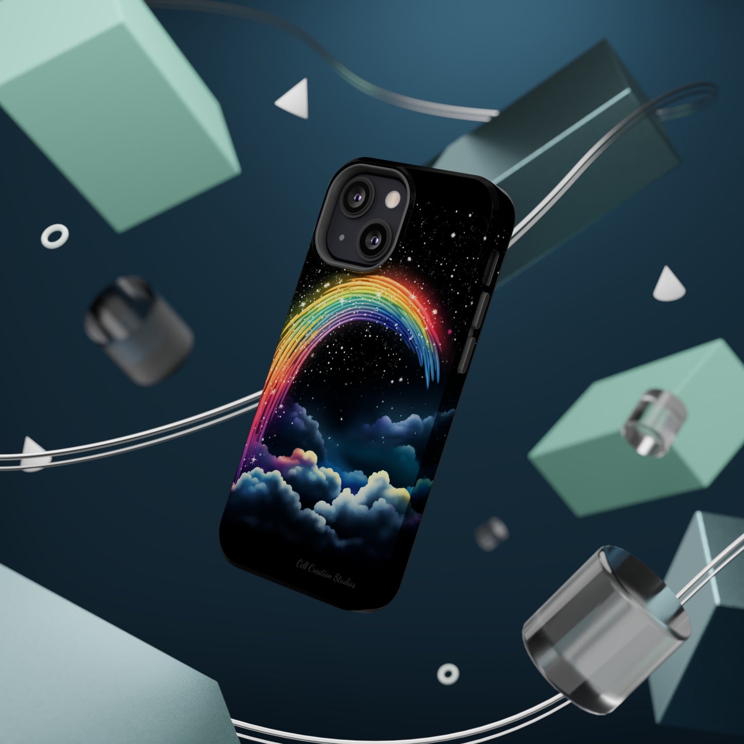 "Starry Night Rainbow" Cell Phone Case -MagSafe Tough Cases