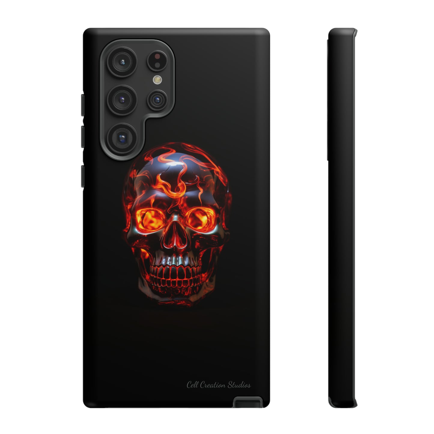 "Inferno Cranium" Phone Case -Tough Cases