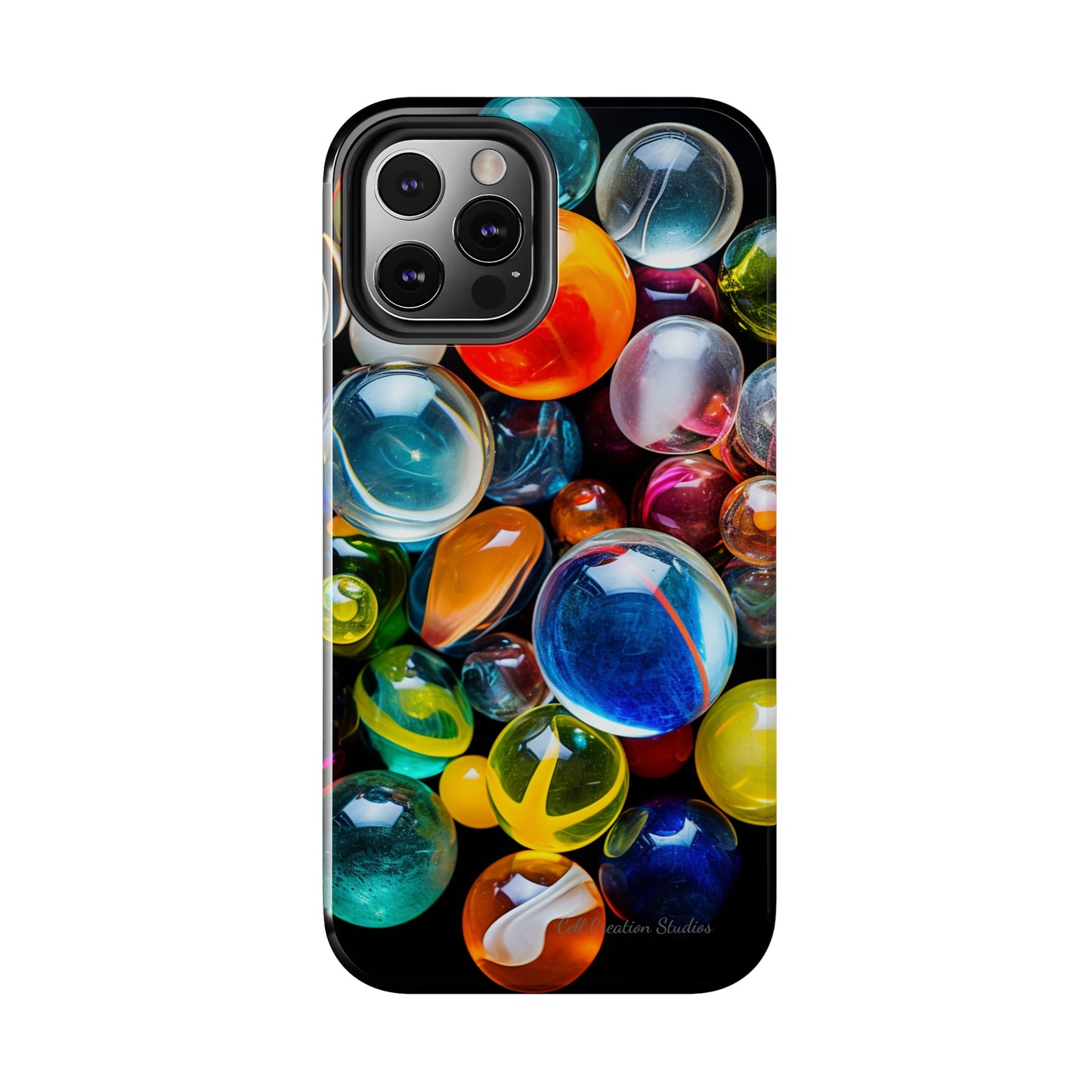 Introducing the "Vibrant Marbles Mosaic" Cell Phone Case – Carry a Kaleidoscope of Colors! -Tough Phone Cases