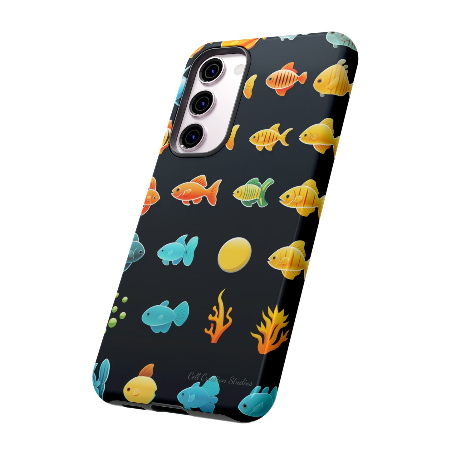 "AquaArt Fish" -Tough Phone Cases