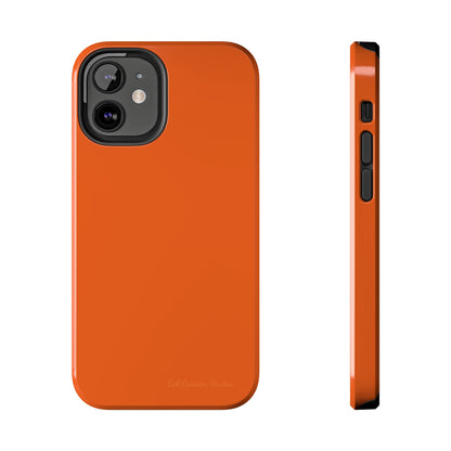 "Orange Burst" -Tough iPhone Cases