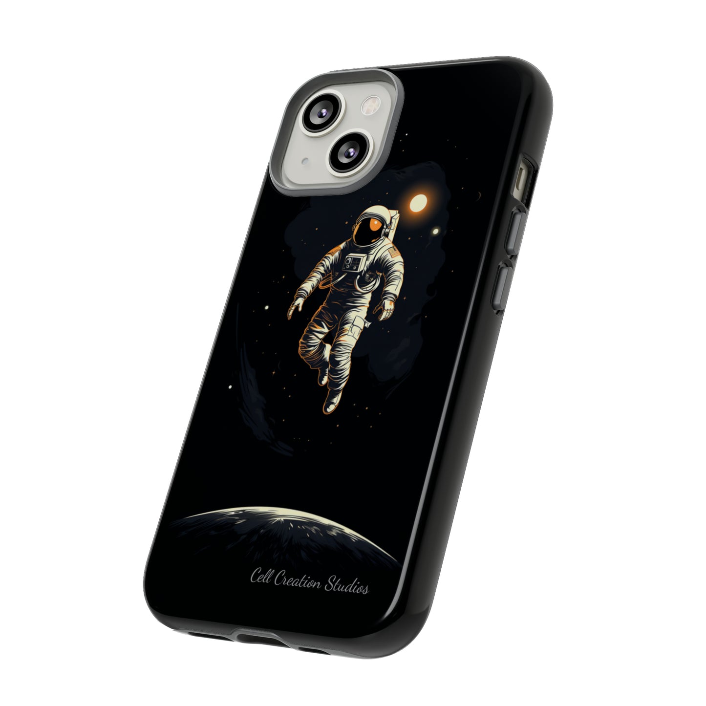 "Cosmic Explorer Astronaut" -Tough iPhone Cases