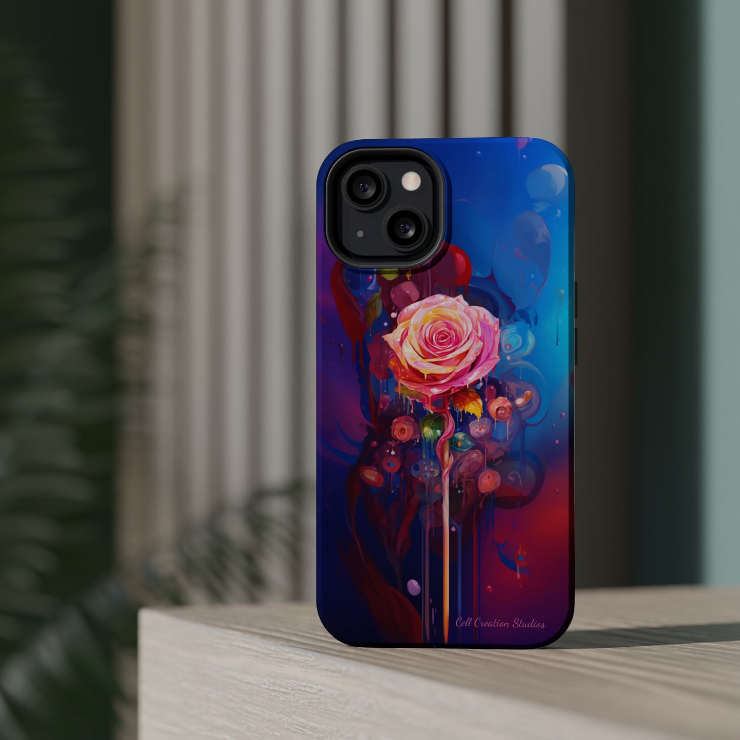 "Dreamy Rose Bloom Fantasy" -MagSafe Tough iPhone Cases