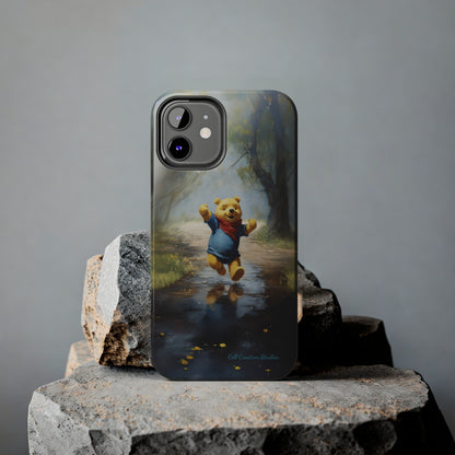 Introducing the "Winnie-The-Pooh Puddle Splash" Cell Phone Case – A Splash of Nostalgic Fun -Tough Phone Cases