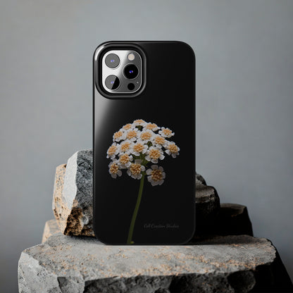 "Elegant Yarrow Bloom" Phone Case -Tough Phone Cases