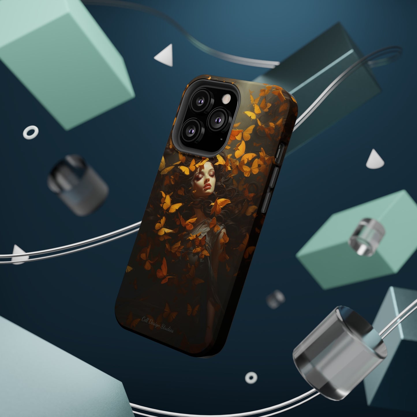 Introducing the "Butterfly Embrace" Cell Phone Case – A Fusion of Beauty and Grace -MagSafe Tough Cases