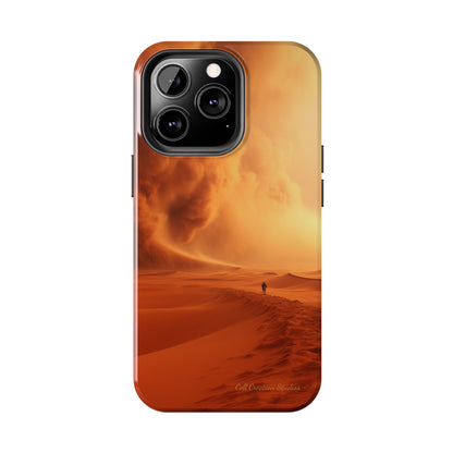 Introducing the "Desert Wanderer" Cell Phone Case – Embark on a Journey through Sand and Storm -Tough Phone Cases