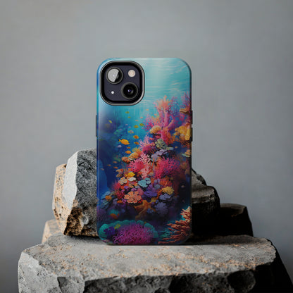 "Coral Reef Splendor" Cell Phone Case – Dive into the Vibrant Underwater World - Phone Cases