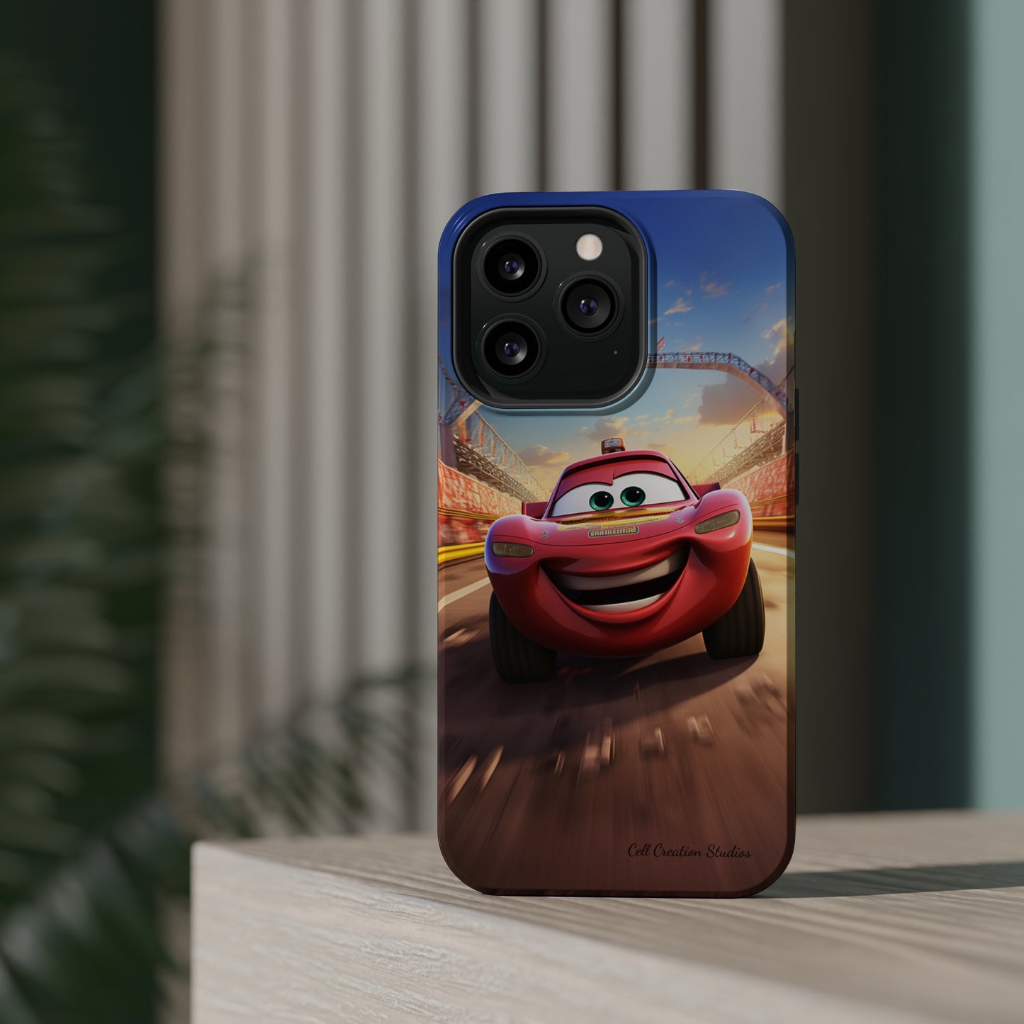 The " Smiling Red Racer" Phone Case -MagSafe Tough Cases