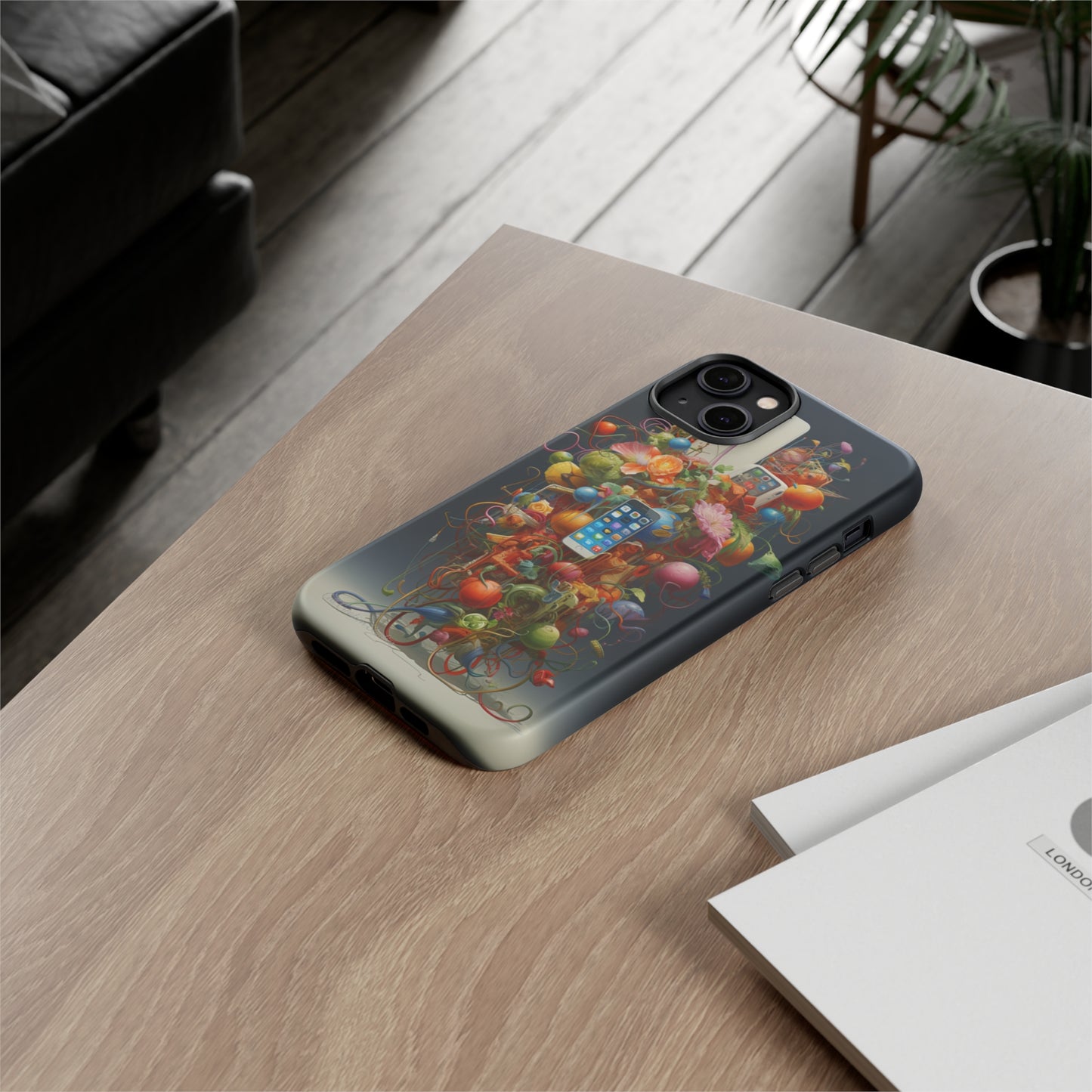 Introducing the "NatureFusion" Cell Phone Case – Where Technology Blossoms into Beauty!