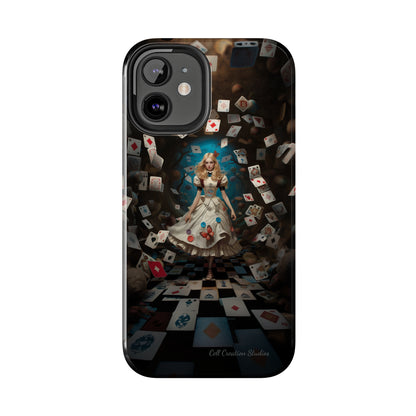 Introducing the "Alice in Wonderland" Cell Phone Case – A Journey Through Imagination -Tough Phone Cases