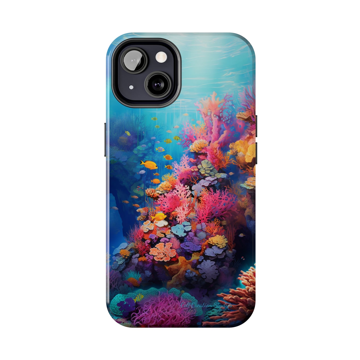 "Coral Reef Splendor" Cell Phone Case – Dive into the Vibrant Underwater World - Phone Cases