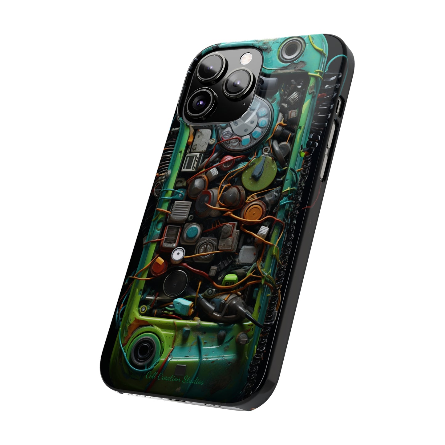 Introducing the "Mechanical Wonders" Cell Phone Case – Peek Inside with Intricate Cell Phone Inner Workings -Slim Phone Cases